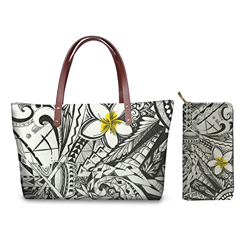 Polynesian Floral Print