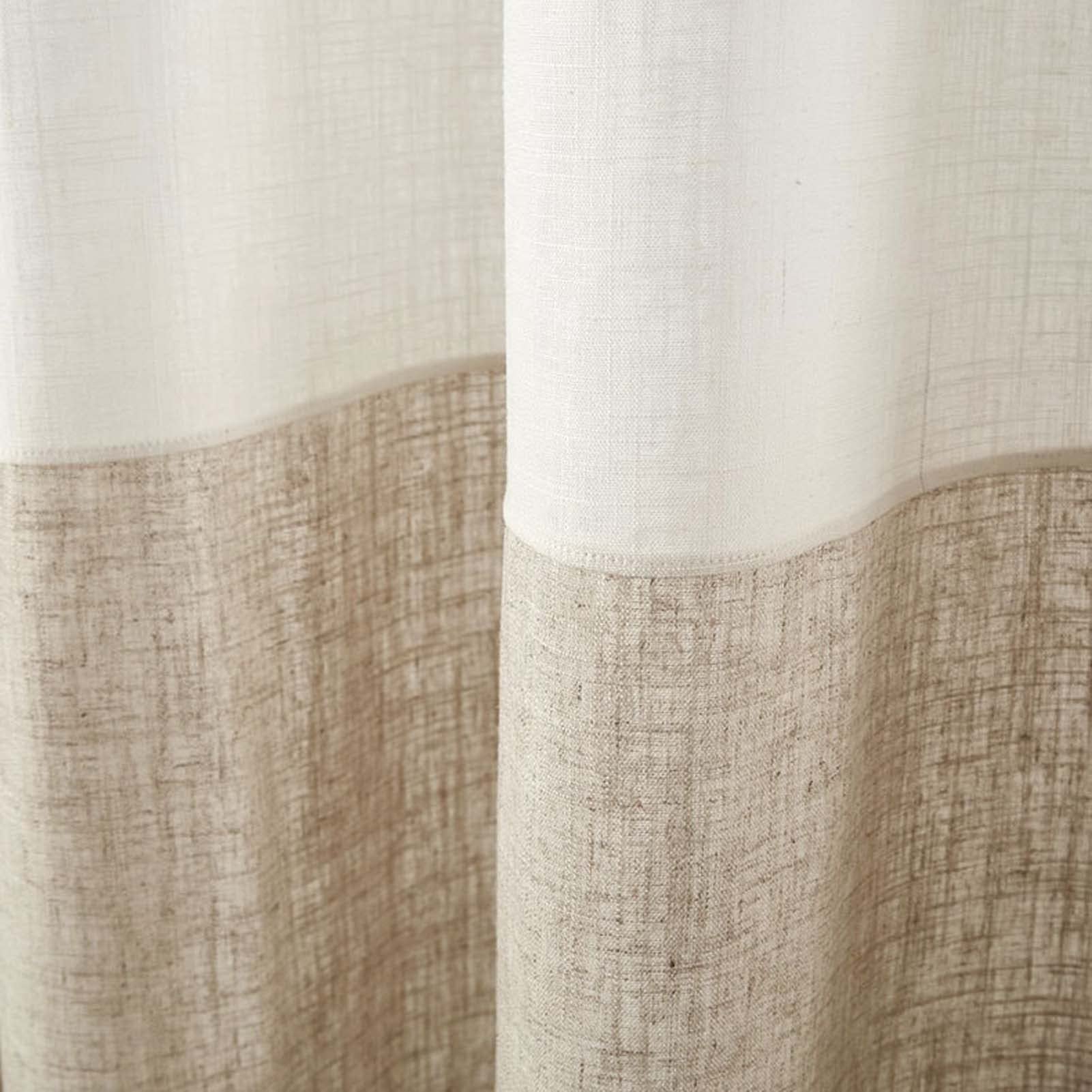 Blackout Curtains for Bedroom & Living Room - Thermal Insulated Room Darkening Drapes with Grommet Top (Set of 2 Panels, Linen Look, Gray 42x84 inches) - Perfect for Home Theater, Nursery & Light Sleepers