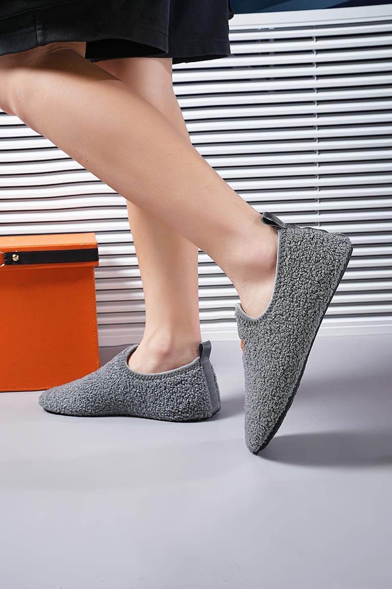 Non-Slip Lightweight Indoor House Slippers for Women & Men - Cozy Home Shoes with Grip for Comfortable Walking, Lounging & Relaxing at Home