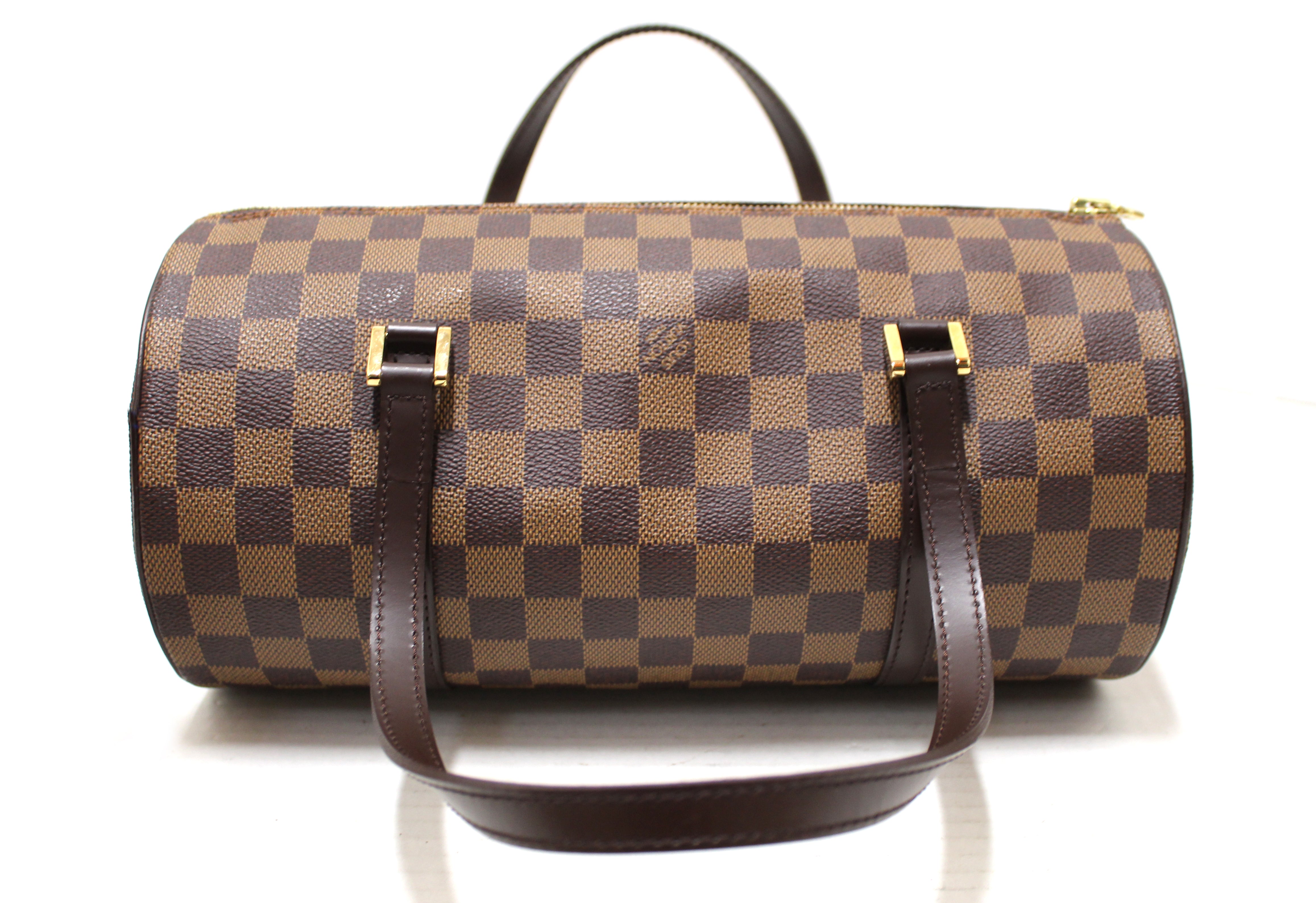 Authentic Louis Vuitton Damier Ebene Papillon 30 Crossbody Bag - Luxury Designer Handbag for Women, Perfect for Work, Travel & Everyday Use