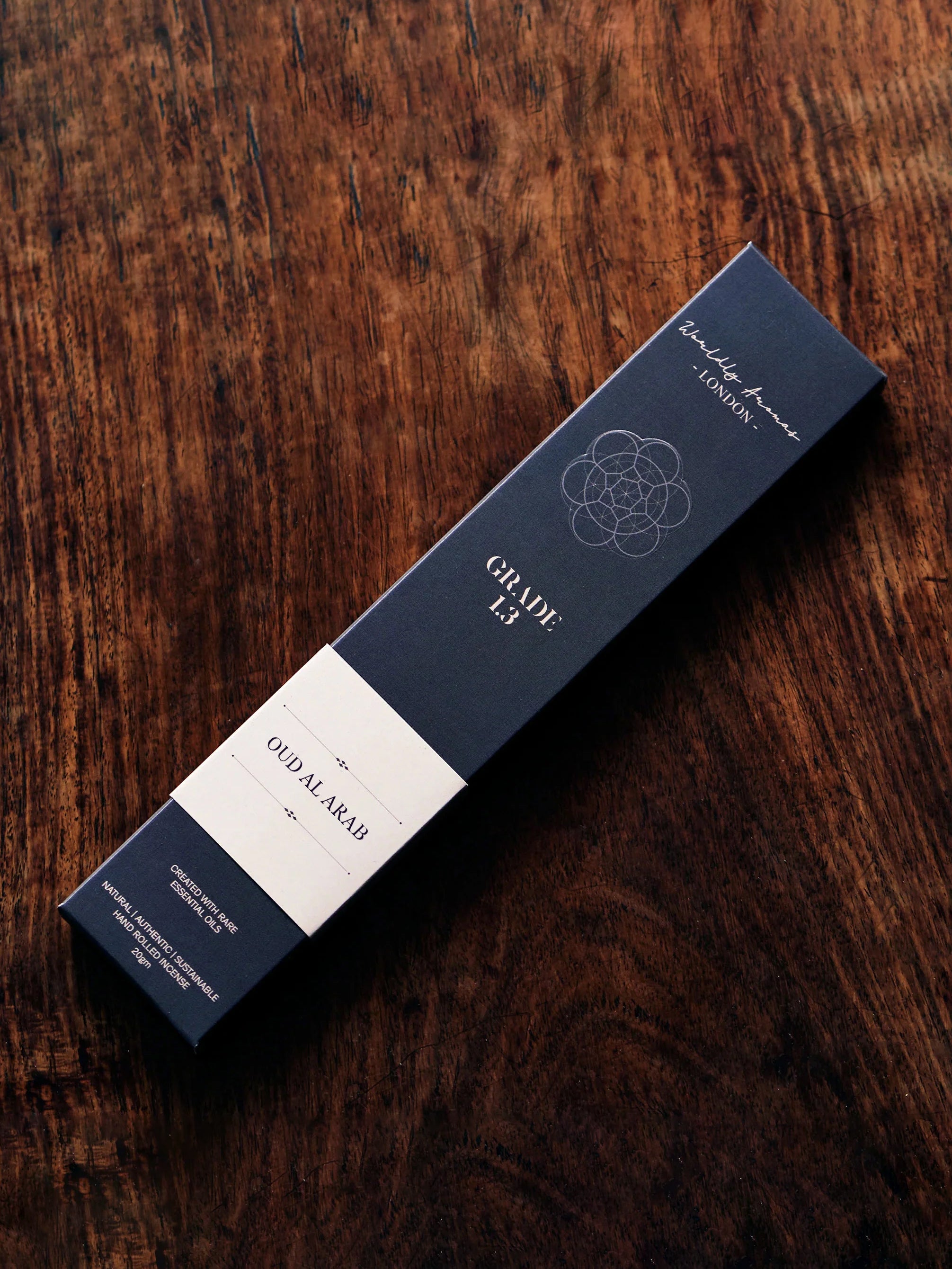 Premium Oud Al Arab Incense Sticks - Worldly Aromas for Meditation, Yoga & Relaxation - Long-Lasting Fragrance for Home & Spiritual Practices