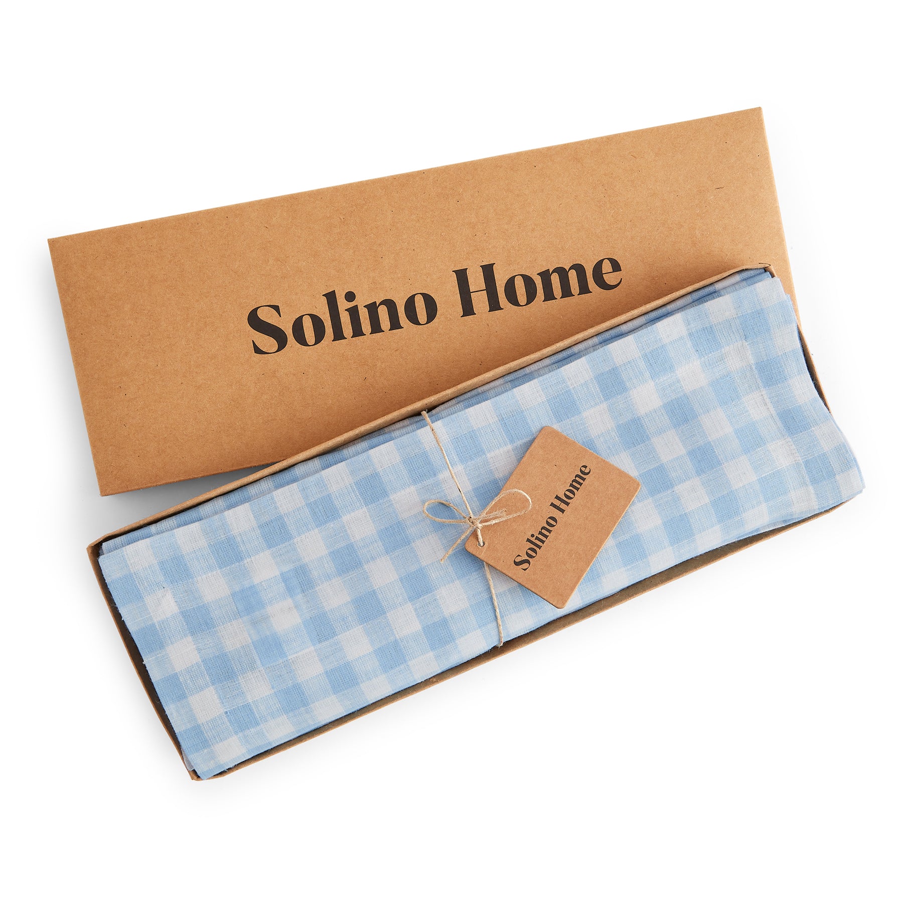 Stylish Gingham Placemats Set of 4 - Premium Cotton Table Mats for Dining & Kitchen Decor - Perfect for Parties, Picnics & Everyday Use
