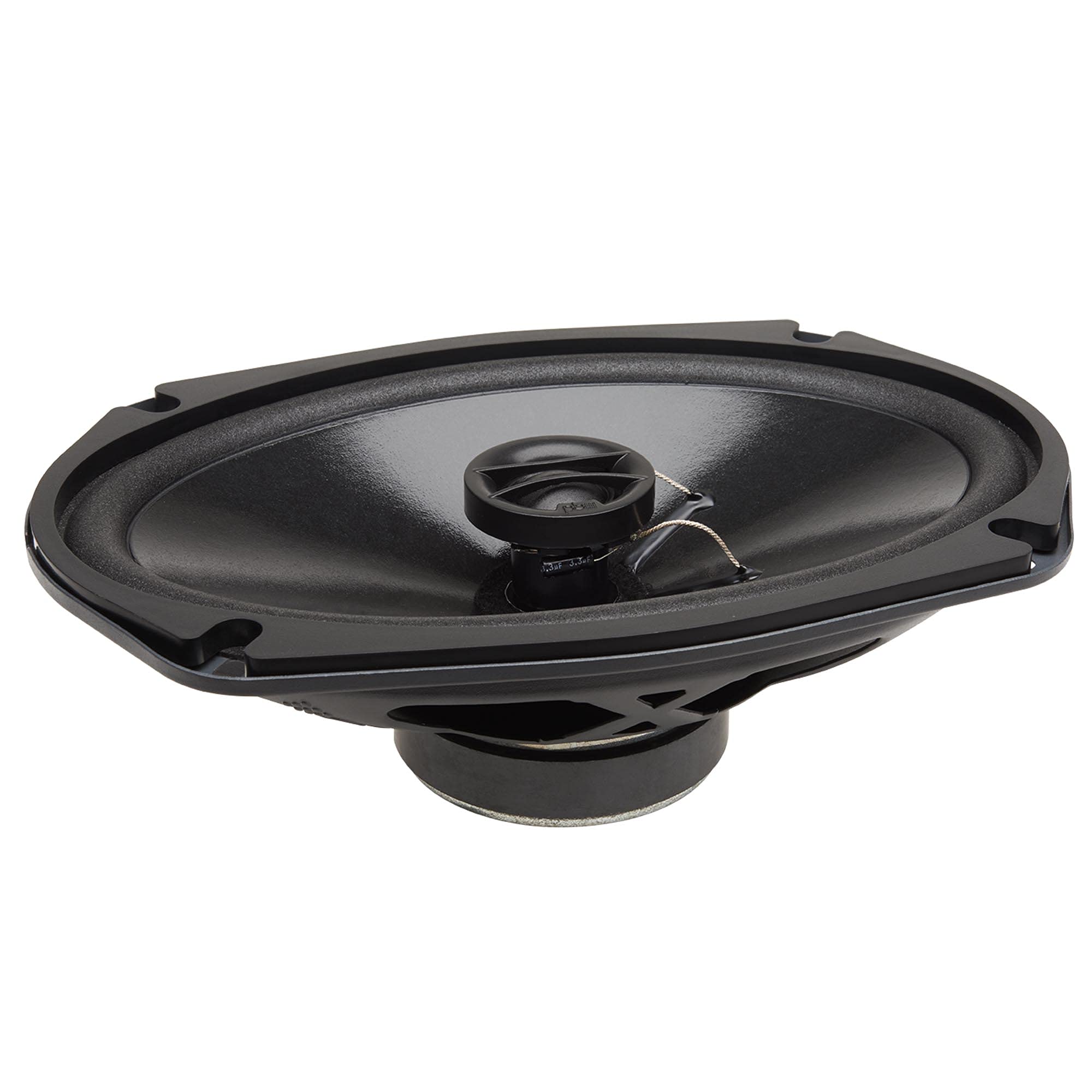 PowerBass S-6902T 6X9 Inch Shallow Mount Coaxial Car Speakers - 2 Pairs, OEM Replacement for Enhanced Audio - Perfect for Trucks, SUVs & Custom Car Stereo Upgrades