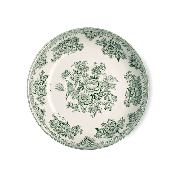 Burleigh Dark Green Asiatic Pheasants Dinnerware Set - Elegant Fine China Plates, Bowls & Cups - Perfect for Formal Dining, Tea Parties & Home Decor