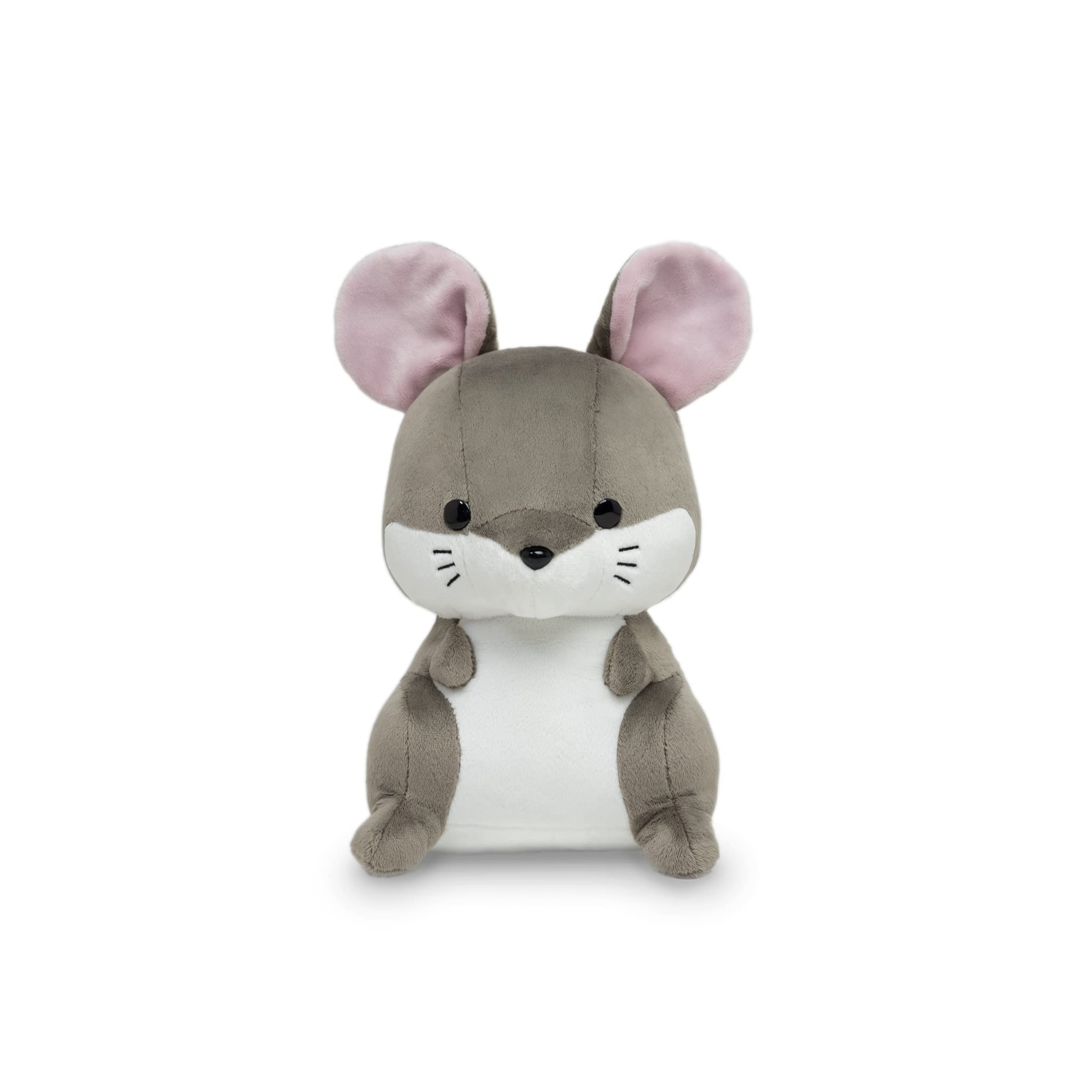 Bellzi Soft Gray Mouse Stuffed Animal Plush Toy - Cute & Huggable Plushie Gift for Kids, Babies, Toddlers & Adults - Perfect for Cuddling, Nursery Decor, Birthday Gifts & Comfort Companions