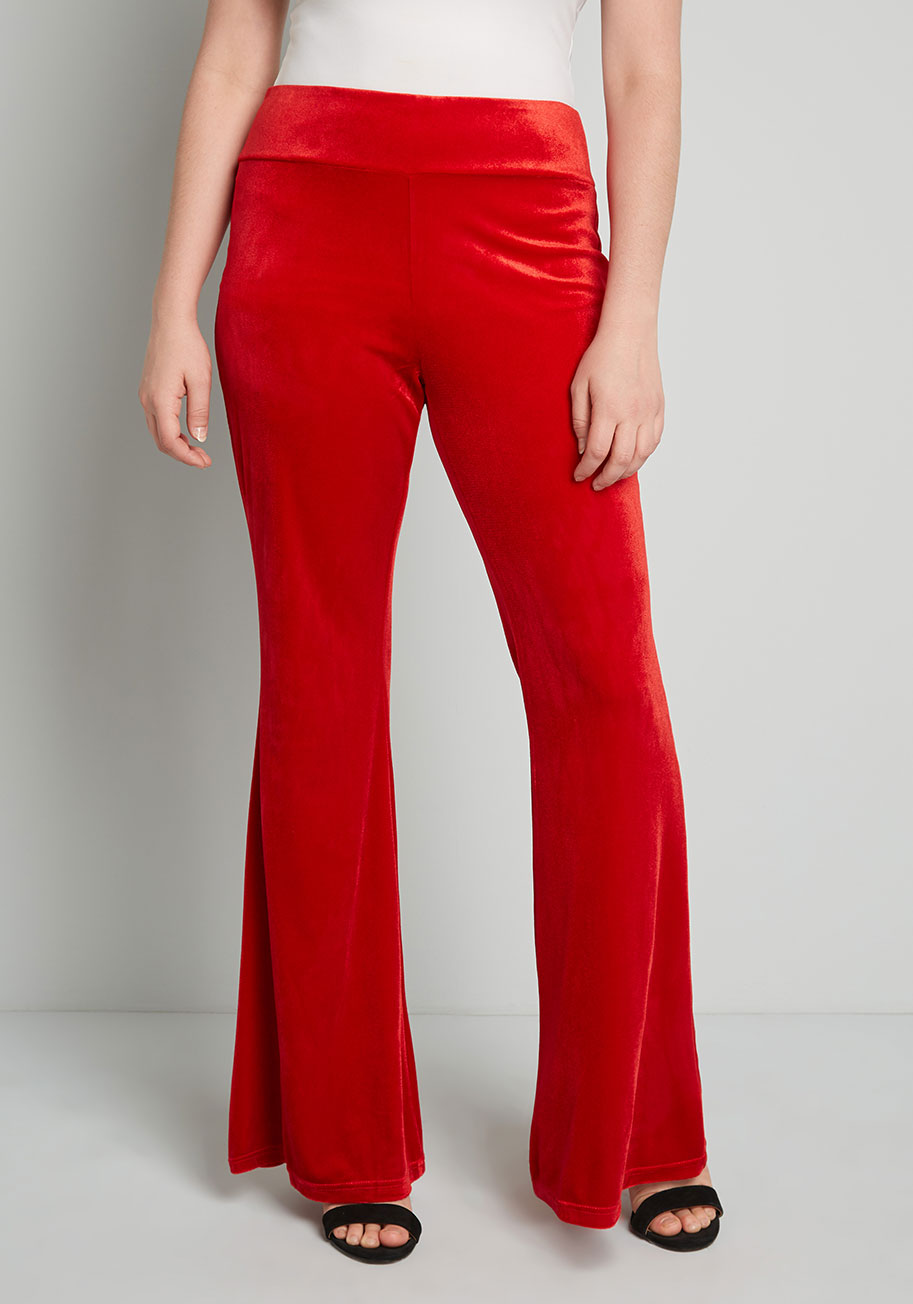 Luxury Wide Leg Pants for Women - High Waisted Flowy Palazzo Trousers - Perfect for Office, Travel & Casual Wear