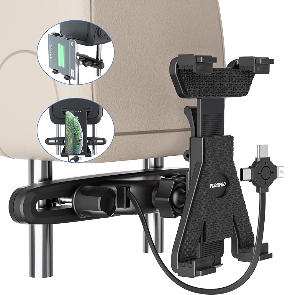 Adjustable Car Tablet Holder for Backseat - Universal 7