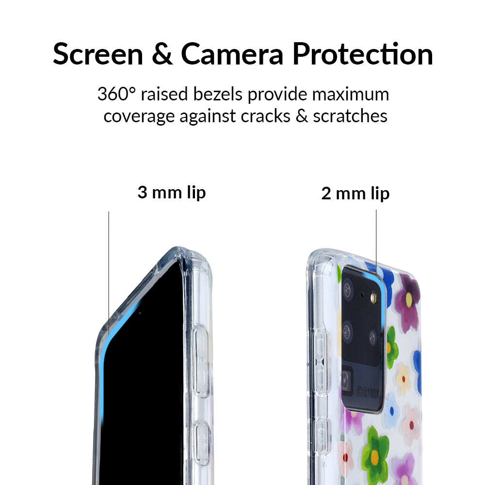 Samsung Galaxy Flower Power Phone Case - Cute Floral Design Protective Cover for Samsung Galaxy [Model] - Perfect for Everyday Use, Gifts, and Spring Style