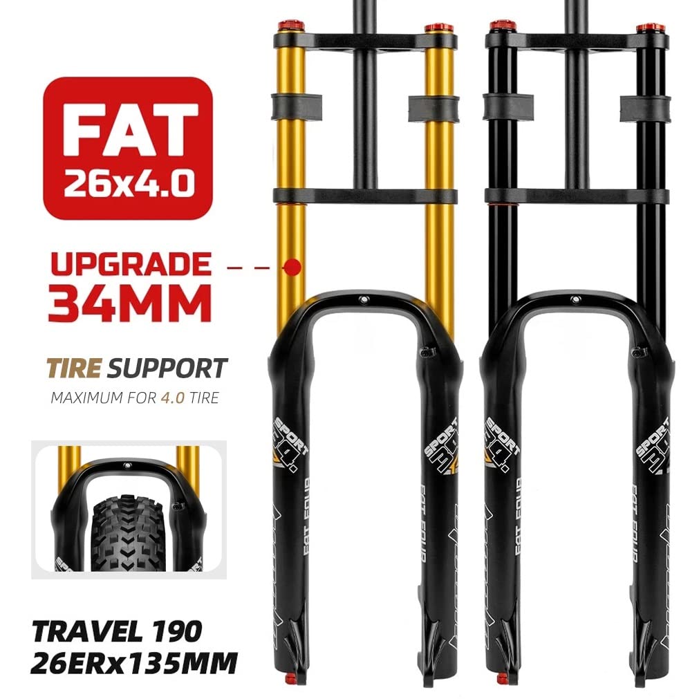 26 Inch Fat Bike Suspension Fork - 4.0