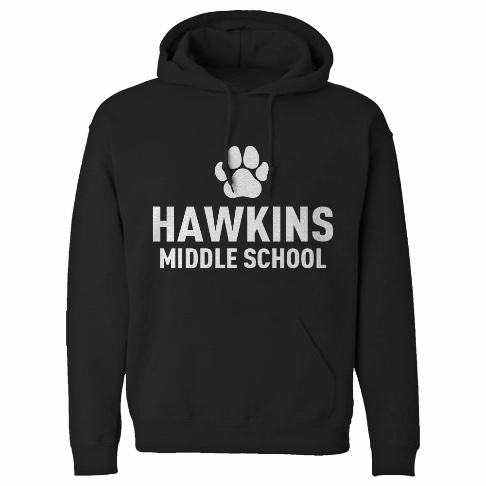 Indica Plateau Hawkins Middle School Unisex Hoodie - Soft & Comfortable Pullover Sweatshirt for Men & Women | Perfect for School Spirit, Casual Wear & Fan Gifts