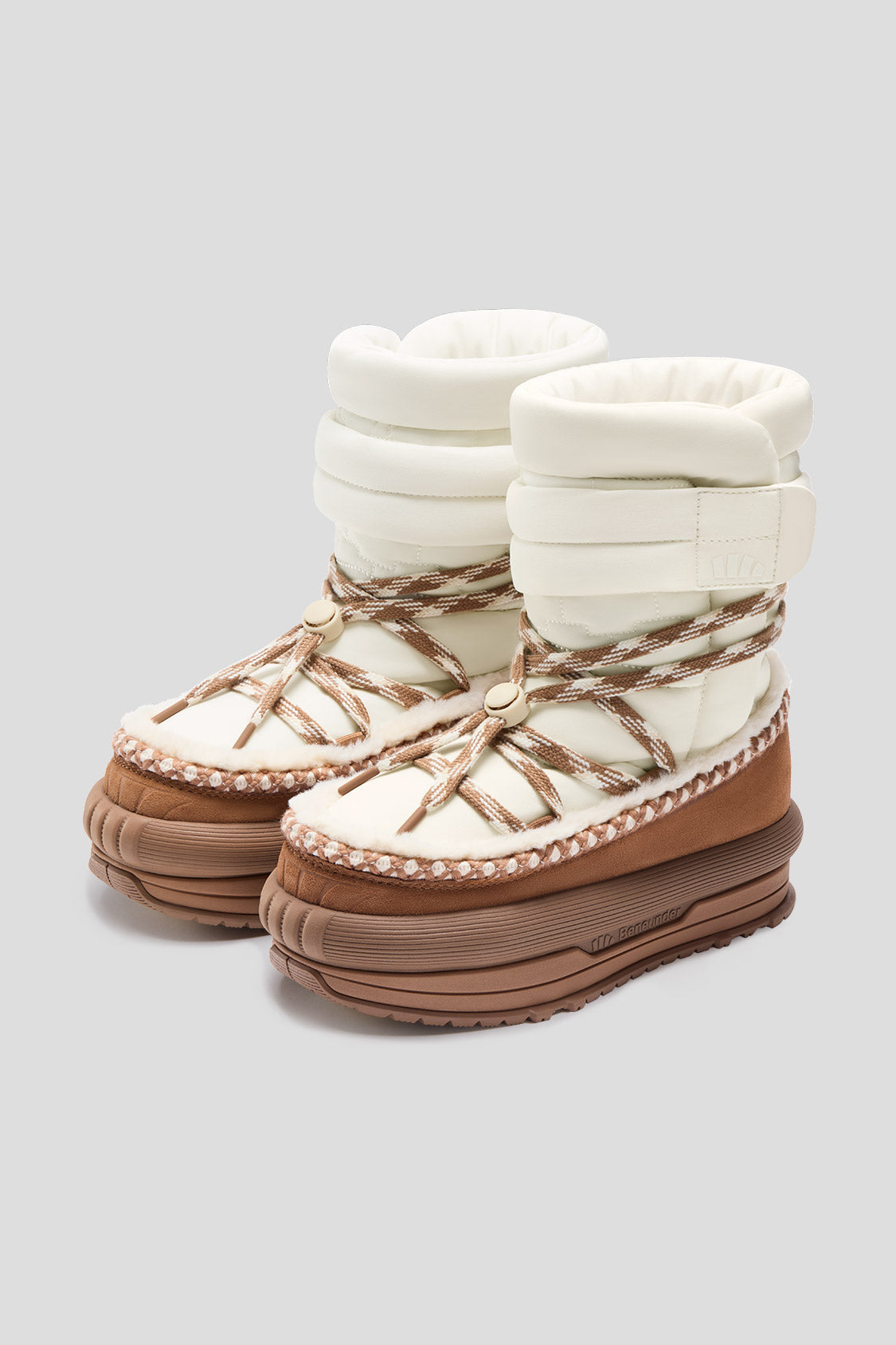SnowShield Women's Insulated Down Boots - Waterproof Winter Snow Boots with Fur Lining for Extreme Cold Weather - Perfect for Snow Hiking, Ice Fishing & Outdoor Winter Activities