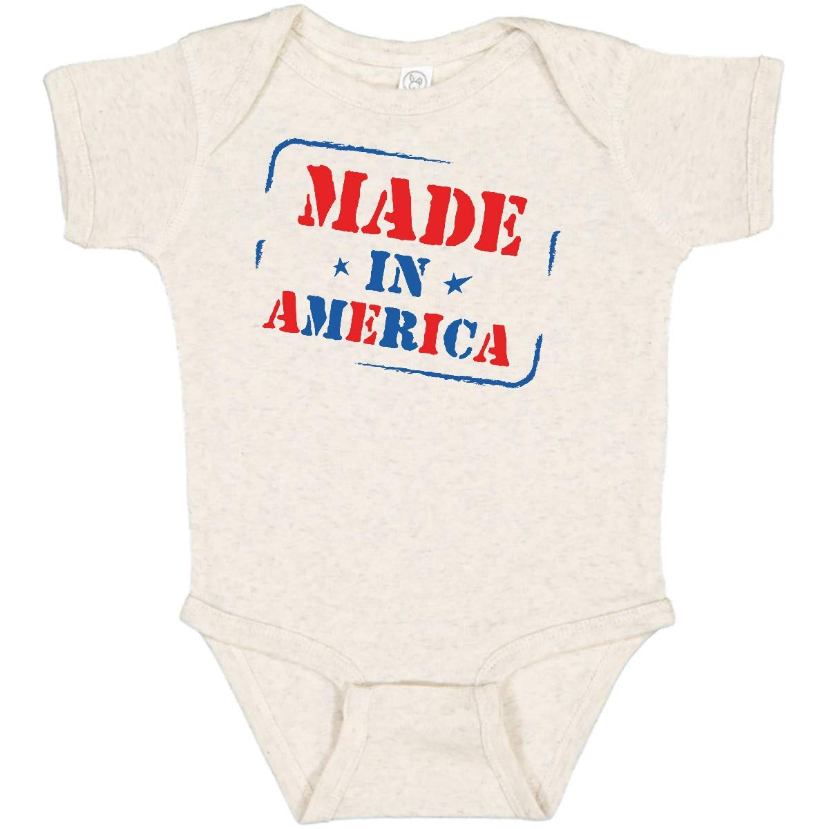 Inktastic Made in USA Baby Bodysuit - Soft Cotton Onesies for Newborns & Infants - Perfect for Everyday Wear, Photo Shoots & Gifts