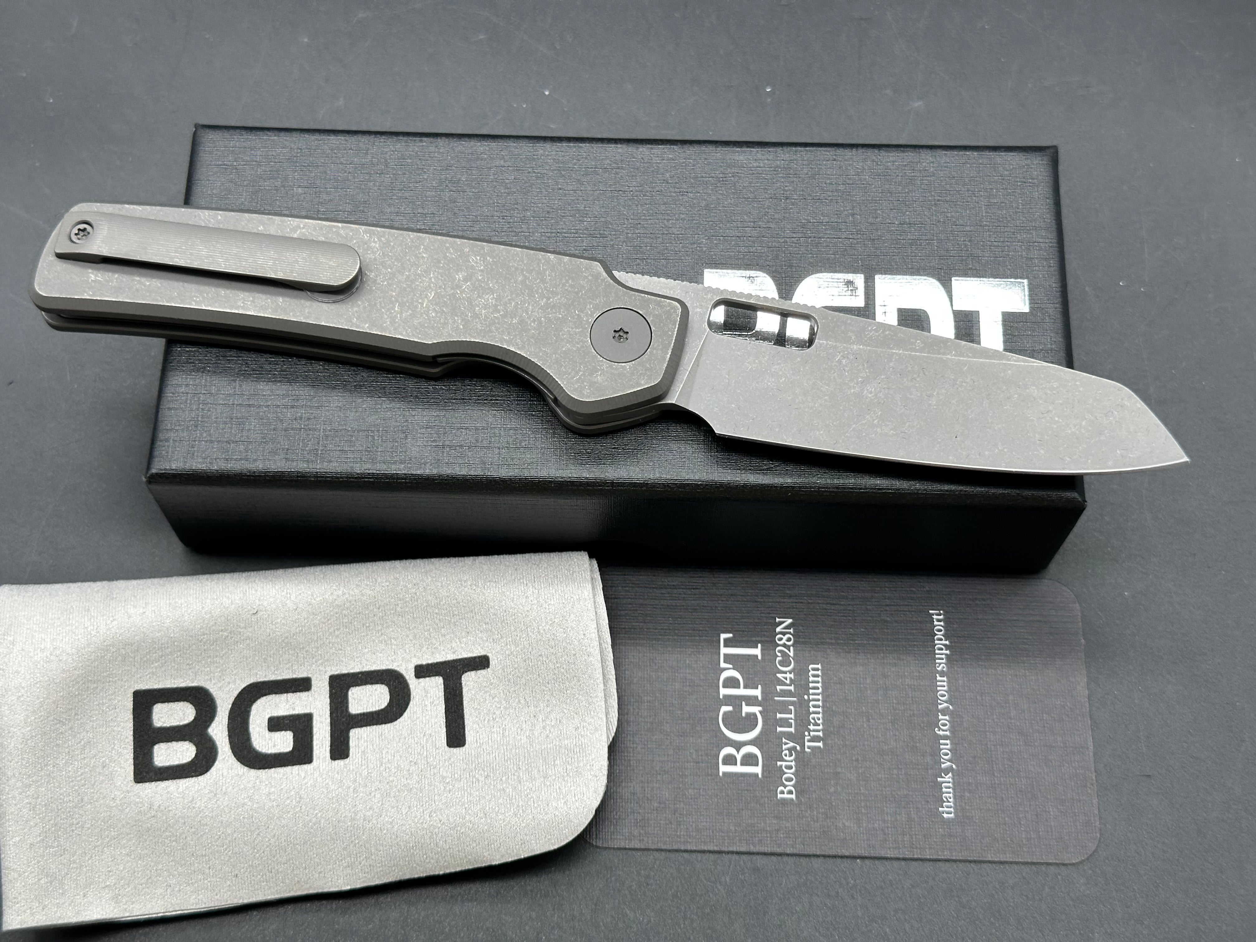 Bridgeport Bodey LL Folding Knife - 3.3