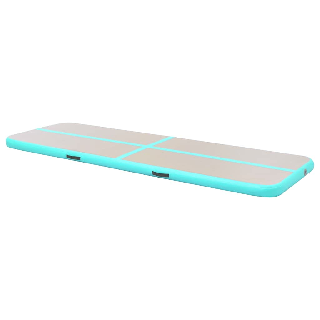Inflatable Air Track Mat for Gymnastics, Tumbling & Training - Heavy Duty PVC with Electric Pump - Perfect for Home Gym, Cheerleading & Parkour Practice