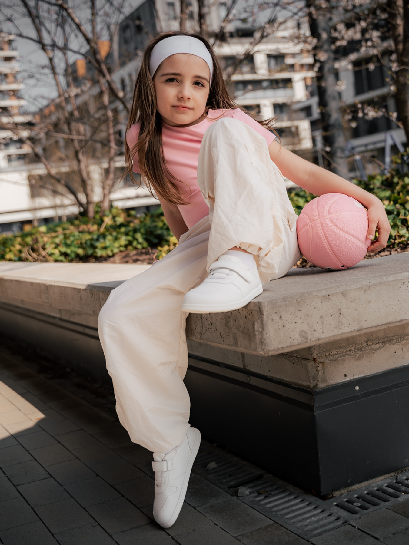 Be Lenka Scoot Kids Barefoot Sneakers for Boys & Girls - Lightweight All-White Minimalist Shoes for Active Play & Outdoor Adventures