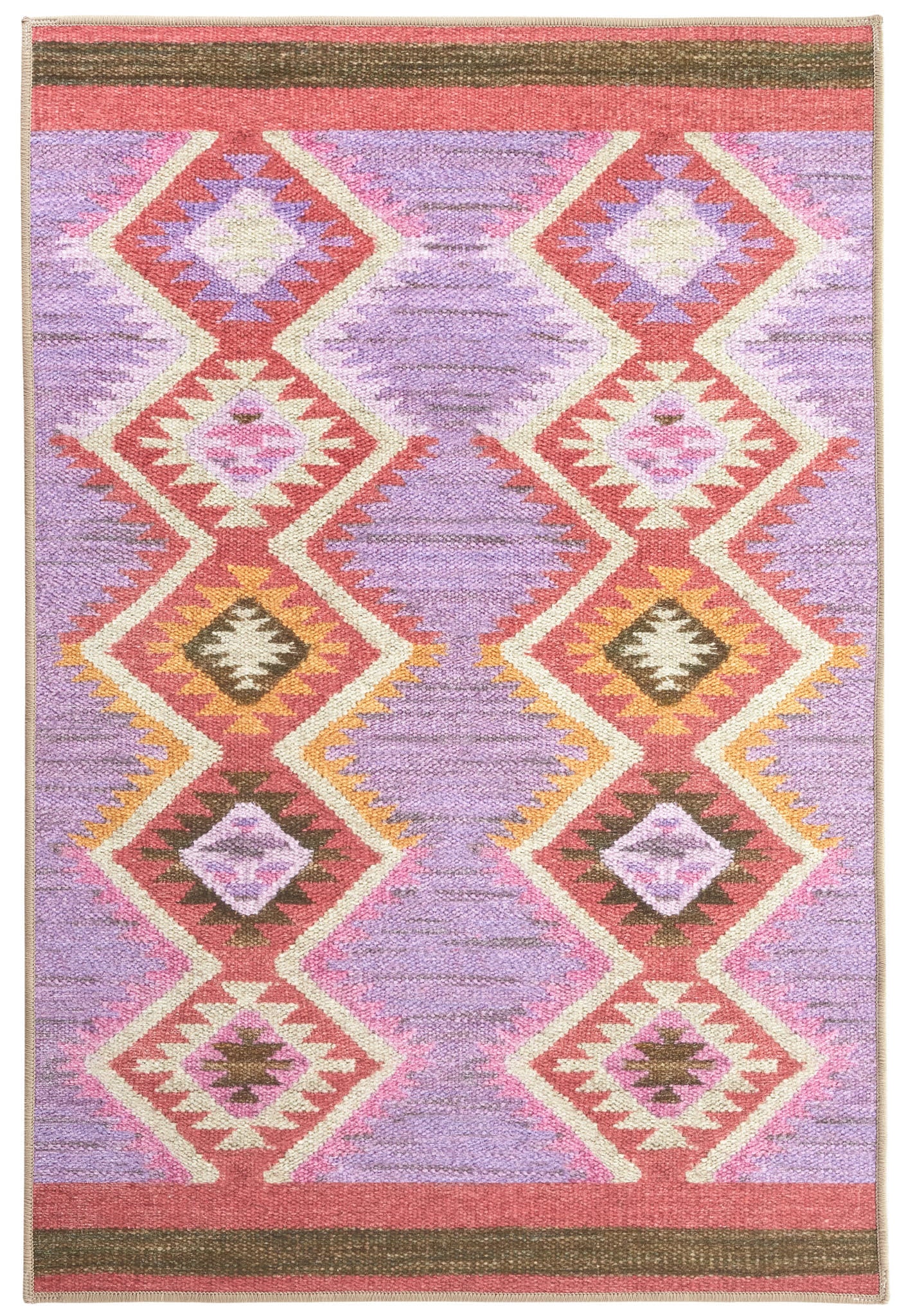 Rhapsody Machine Washable Rug | Spice - Soft & Durable Indoor/Outdoor Area Rug for Living Room, Bedroom, or Patio
