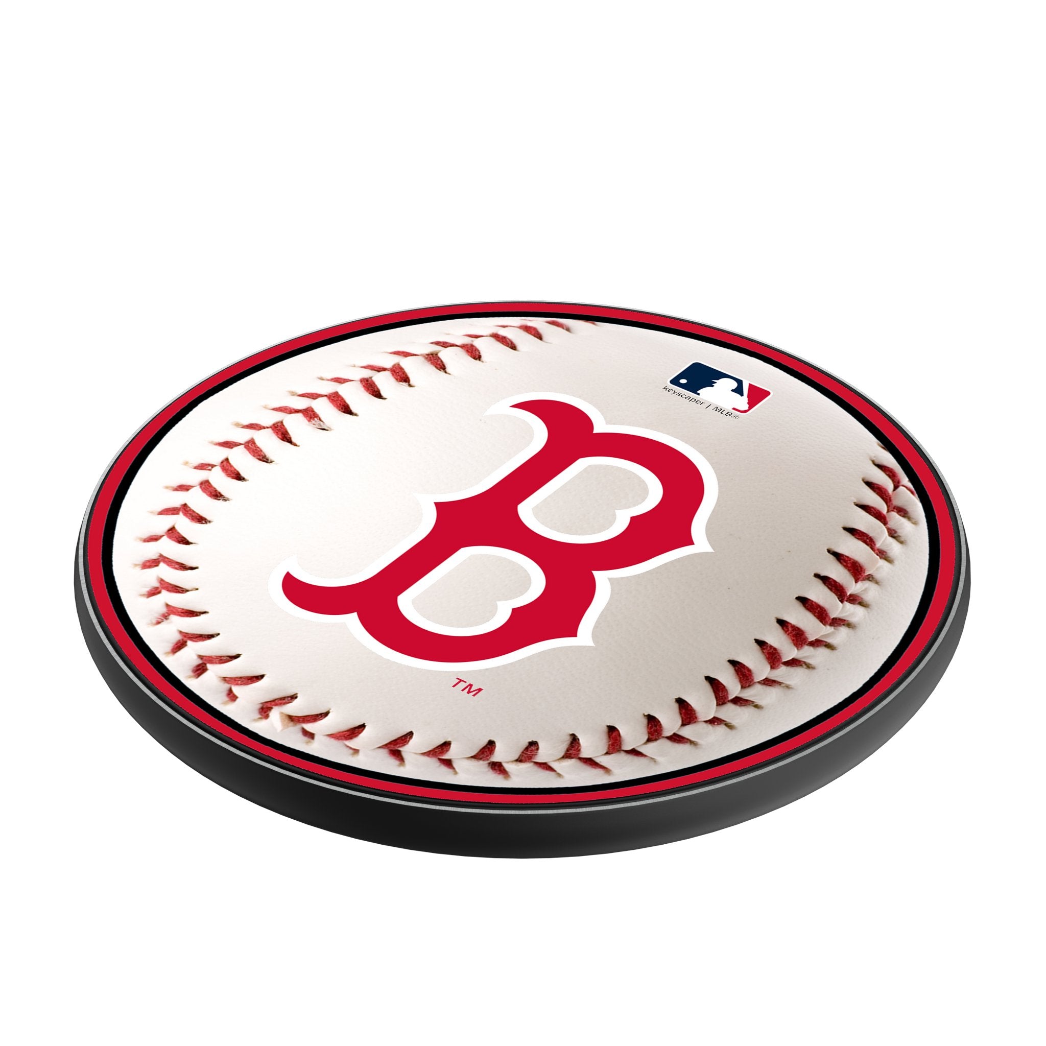 Boston Red Sox 15W Fast Wireless Charger - Compatible with iPhone, Samsung & Qi Devices - Perfect for Home, Office & Travel
