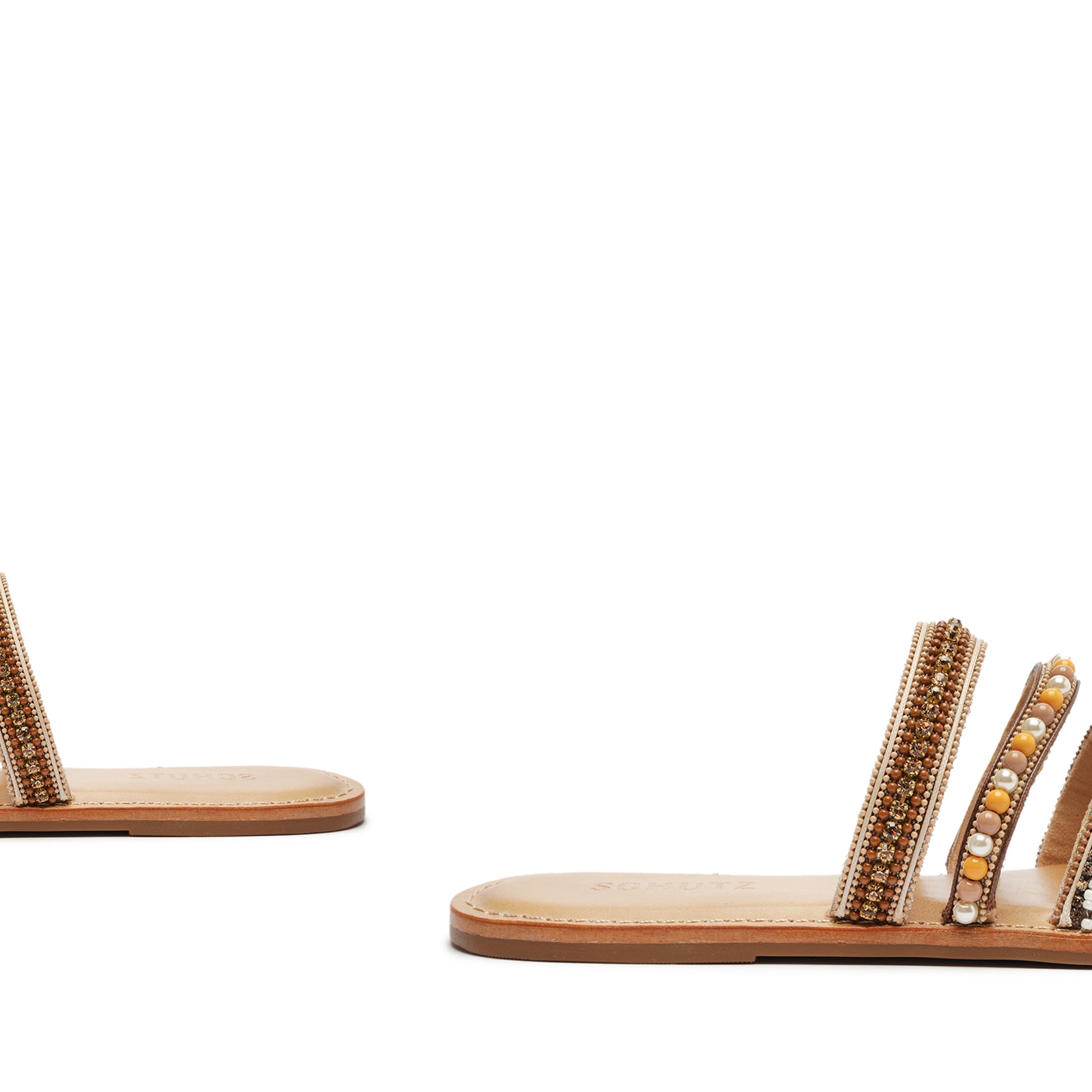 Jade Flat Sandals for Women - Comfortable Summer Slides with Arch Support | Perfect for Beach, Pool, and Casual Outings