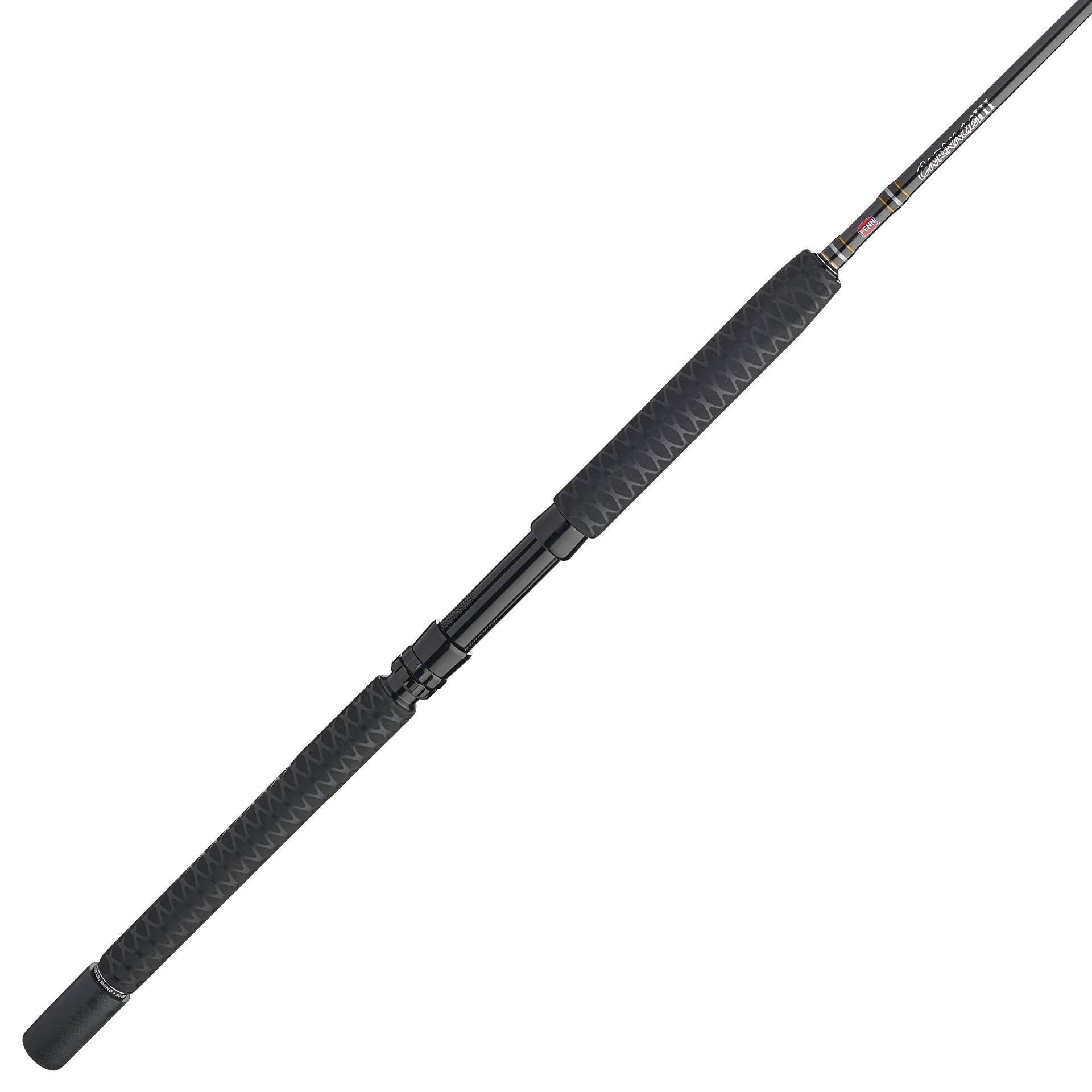 Carnage® III Conventional Boat Rod - Heavy Duty Saltwater Fishing Rod for Offshore & Inshore Angling - Perfect for Deep Sea, Pier, and Charter Boat Fishing