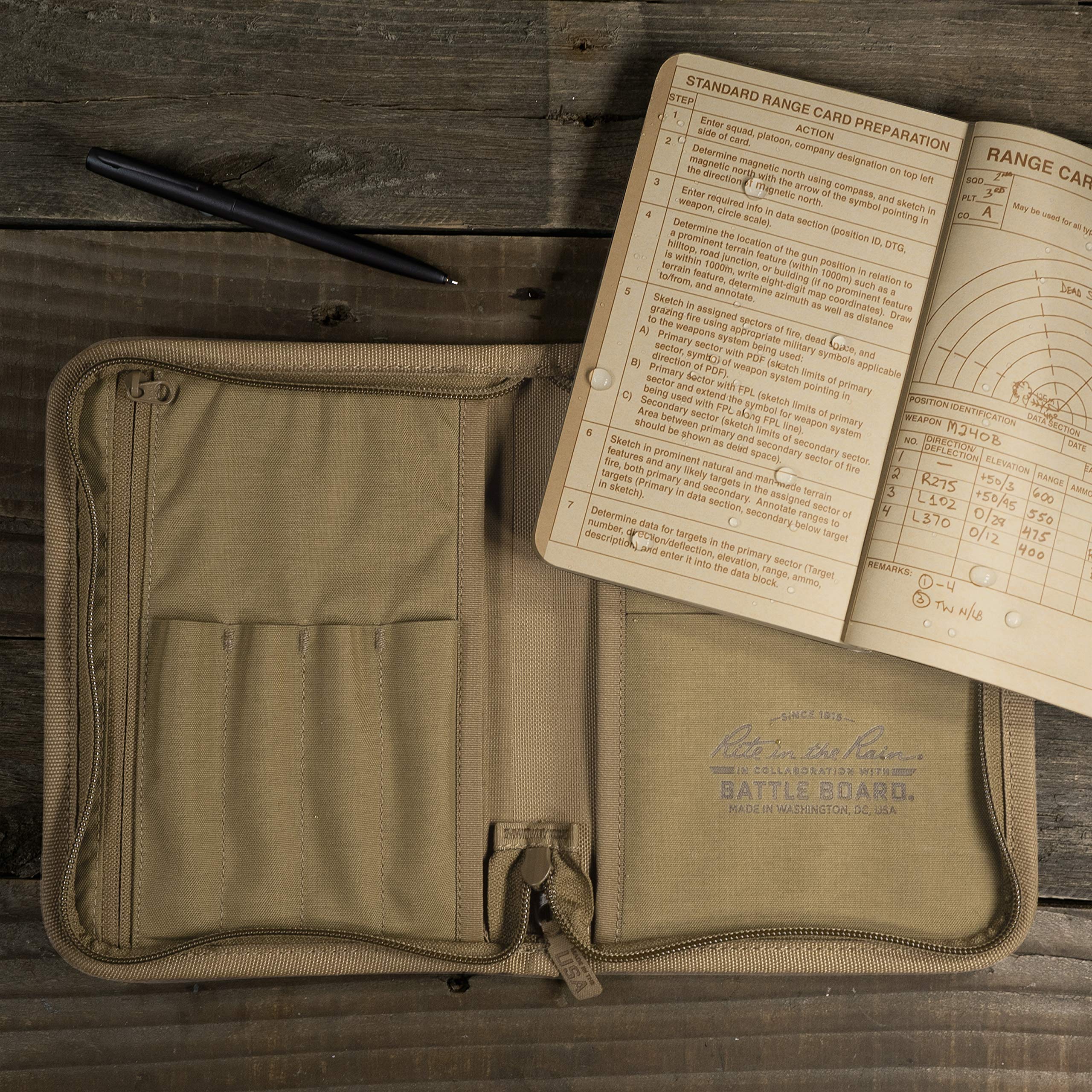 Rite in the Rain Weatherproof Tactical Notebook Kit - 4.625