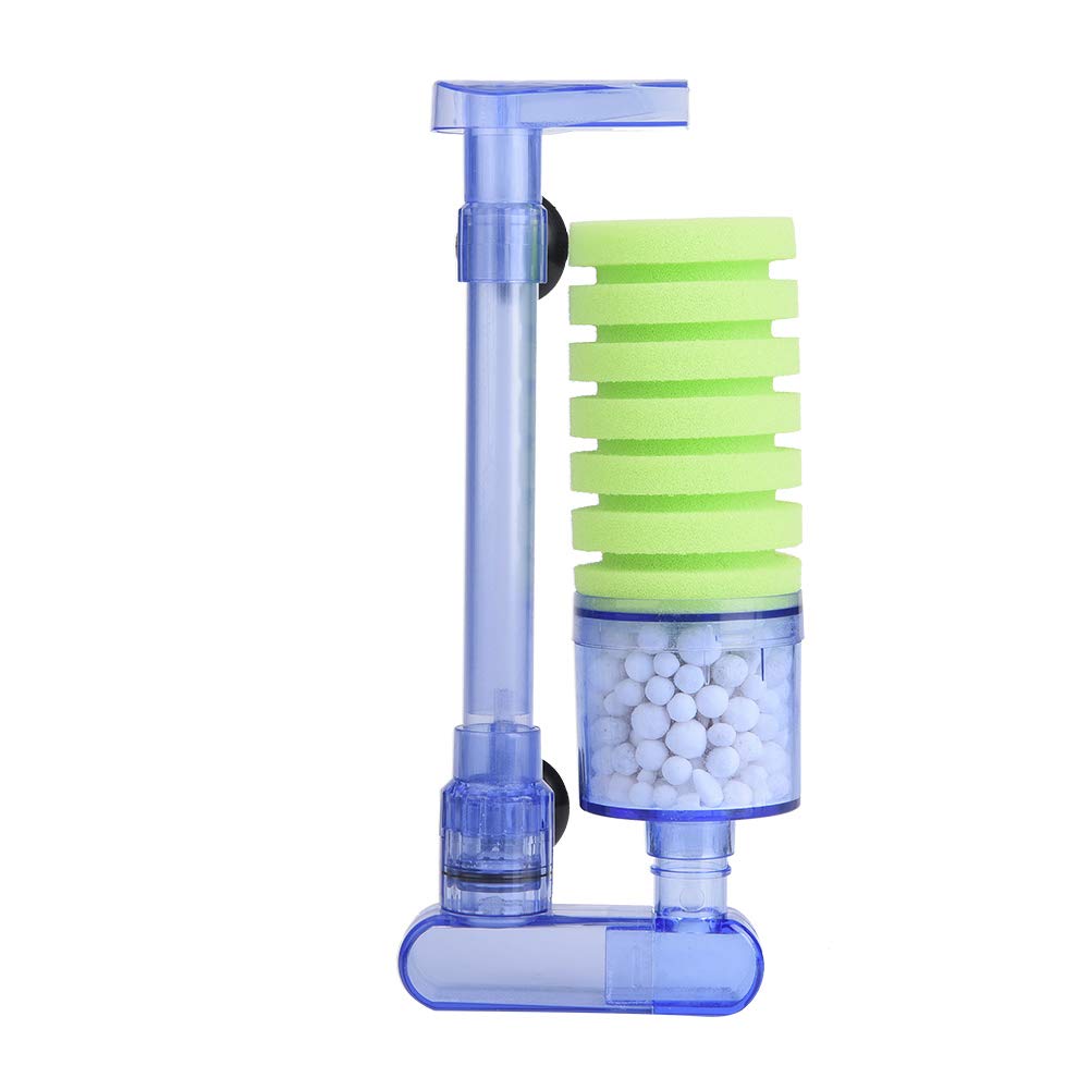 High-Quality Aquarium Sponge Filter - Oxygen Pump & Water Filter for Mini Fish Tanks | Ideal for Betta, Shrimp & Small Aquariums