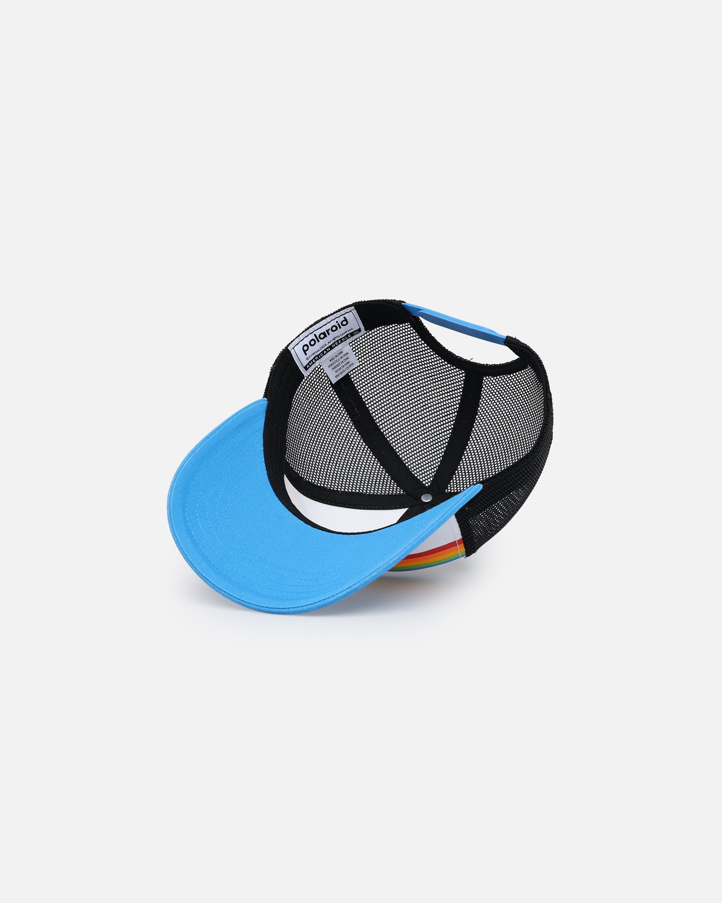 American Needle Sinclair Trucker Snapback Hat - Black, White & Blue Adjustable Snapback Cap for Men & Women - Perfect for Casual Wear, Sports & Outdoor Activities