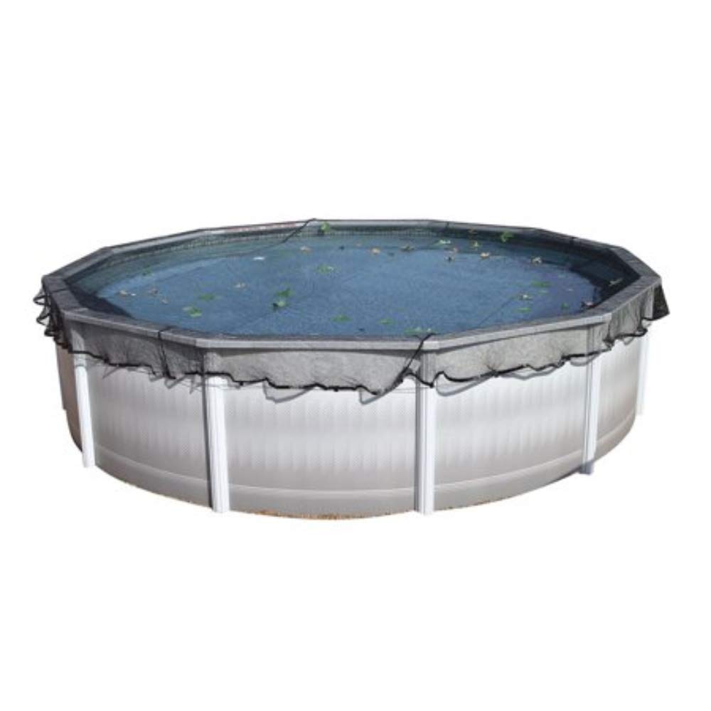 Doheny's Professional Grade Leaf Net for Above Ground Pools - 21' Round Deluxe | Fast Pool Cleanup | Lightweight & Durable Leaf Skimmer | Perfect for Fall Season & Heavy Debris Removal | Keep Your Pool Crystal Clear All Year Round