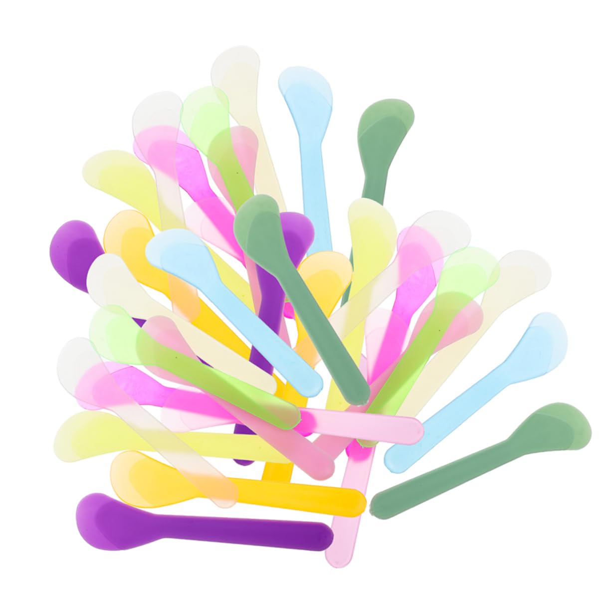 NOLITOY 150pcs Makeup Tools Set - Facial Mask Mixing Spoons, Face Cream Spatula Scraper - Non-Deformable for Creams & Cosmetics - Perfect for DIY Skincare, Salon & Home Beauty Routines