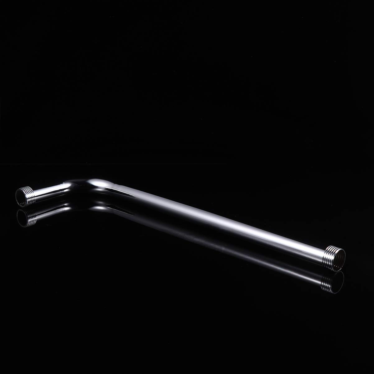 Adjustable Shower Arm with Flange and Shower Head Holder - Perfect for Bathroom Renovation & Modern Shower Upgrades
