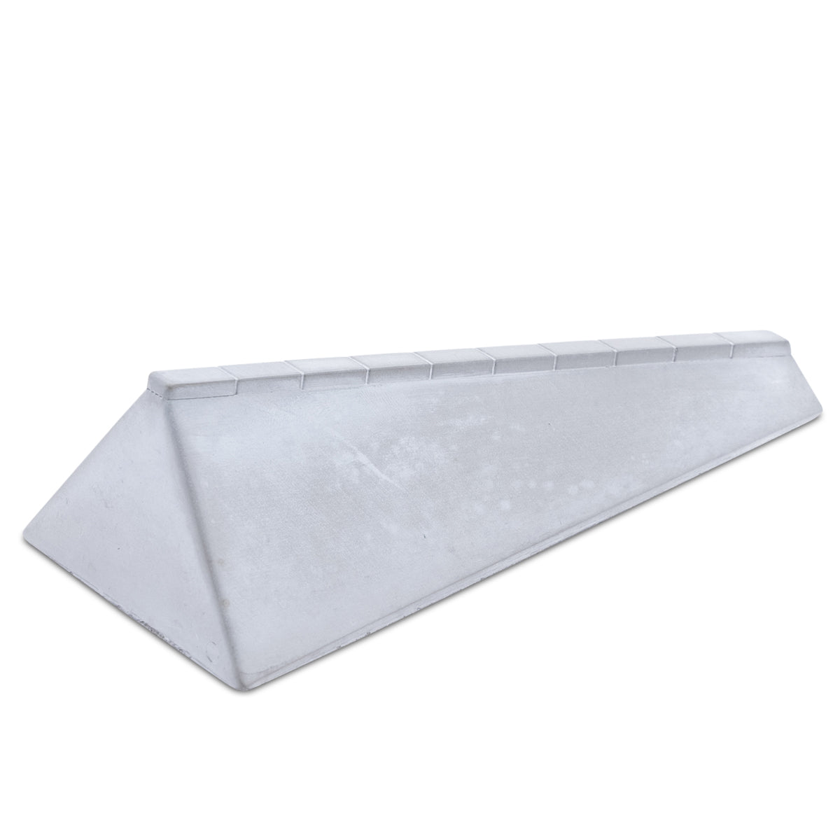GGC Fingerboard Ramp - Basic Series Concrete Polebank for Tech Deck Skateboards | Perfect for Finger Skateboarding Tricks & Practice at Home or Office