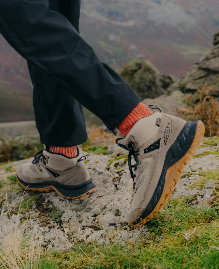 Men's High-Performance Waterproof Hiking Boots - Alloy/Vapor - Lightweight & Durable for Outdoor Adventures, Trail Running & Mountain Climbing