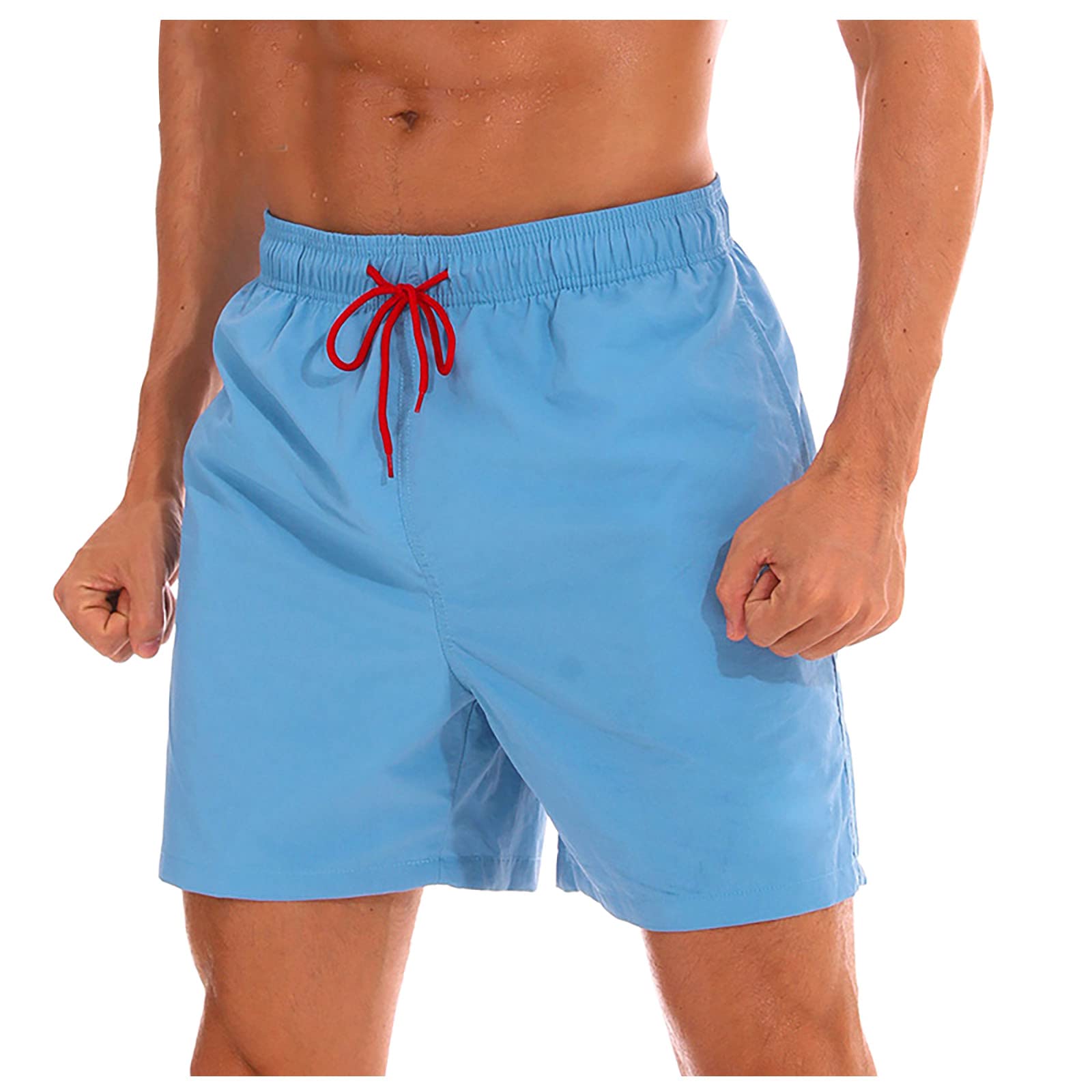 **Men's Quick Dry Swim Trunks - Lightweight Bathing Suits for Swimming, Beach & Pool - Comfortable Swim Shorts for Summer Vacation & Water Sports**