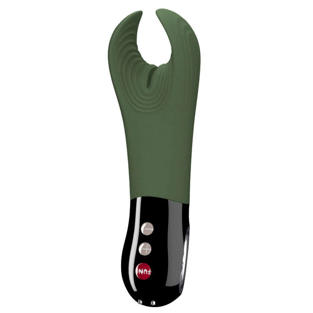 Fun Factory Manta - Rechargeable Vibrating Penis Stroker for Men - Waterproof & Body-Safe Silicone - Enhance Solo Play & Couples Intimacy - Perfect for Sensual Massage & Stimulation