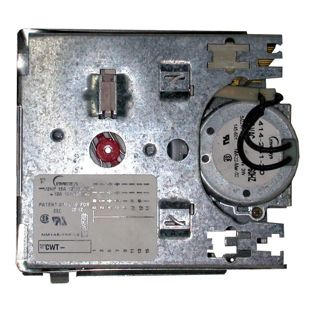 GE HK-044 145-645-12 Wh12x930 Washing Machine Timer Replacement Part - Compatible with GE Washers, Perfect for Laundry Room Repairs & Home Appliance Maintenance