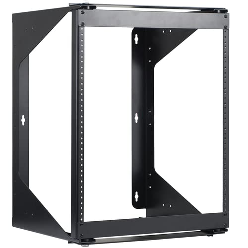 ICC Wall Mount Swing Frame Rack with 12 RMS - Heavy Duty Garage Storage Organizer for Tools, Sports Equipment & Home Organization - Perfect for Garage, Workshop, Shed & Basement Storage Solutions
