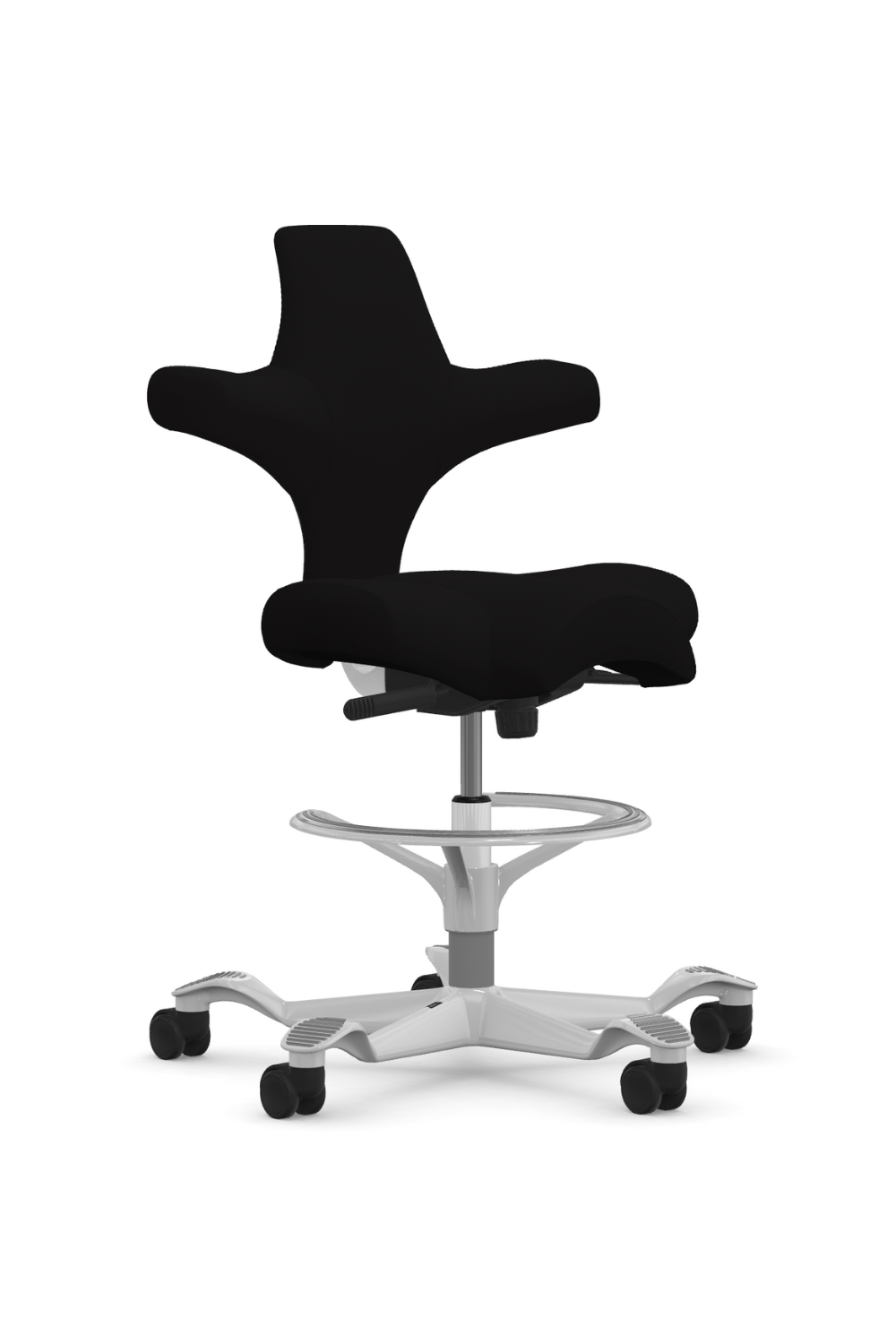 HÅG CAPISCO Ergonomic Modern Task Chair (8106) by 9To5 Seating - Adjustable Office Chair for Home & Workspace - Comfortable Mesh Back Support for Long Hours Sitting