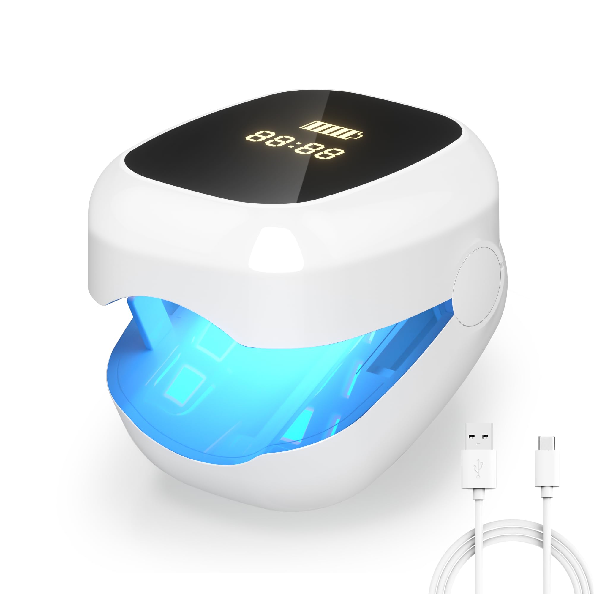 Best Nail Fungus Laser Treatment Device with LED Light - FSA/HSA Eligible for Toenail & Fingernail Fungal Infections - Effective Home Remedy for Healthy Nails