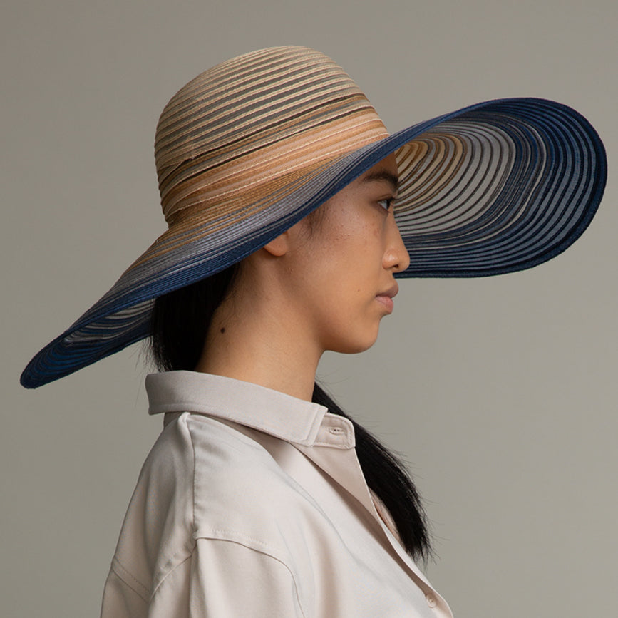 Sunny Horsehair Sunhat - Wide Brim UV Protection Summer Hat for Women - Perfect for Beach, Garden, and Outdoor Activities