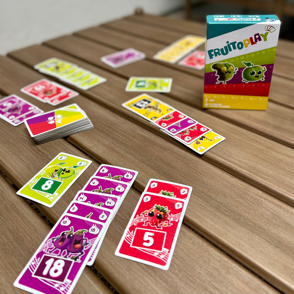 Barrel Aged Games Fruitoplay Zombie Themed Card Game - Fun Family Party Game for Kids & Adults