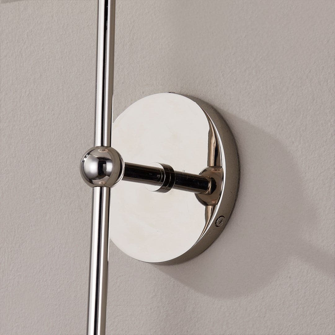Andrews 2 Light Wall Sconce - Modern Indoor/Outdoor Wall Light Fixture for Living Room, Bedroom, Porch & Patio Lighting