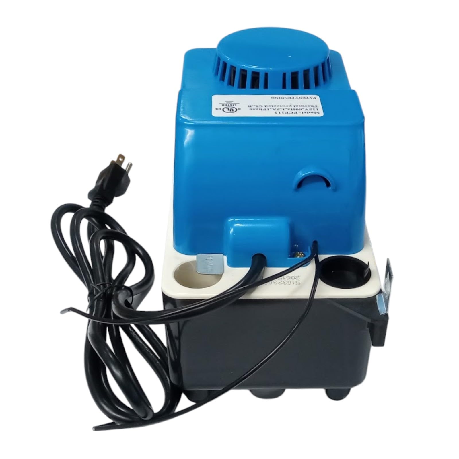 PCPUMP115 20' High Lift Condensate Pump with Loud Audible Alarm - Ideal for HVAC, Dehumidifiers, and Water Removal in Basements or Crawl Spaces