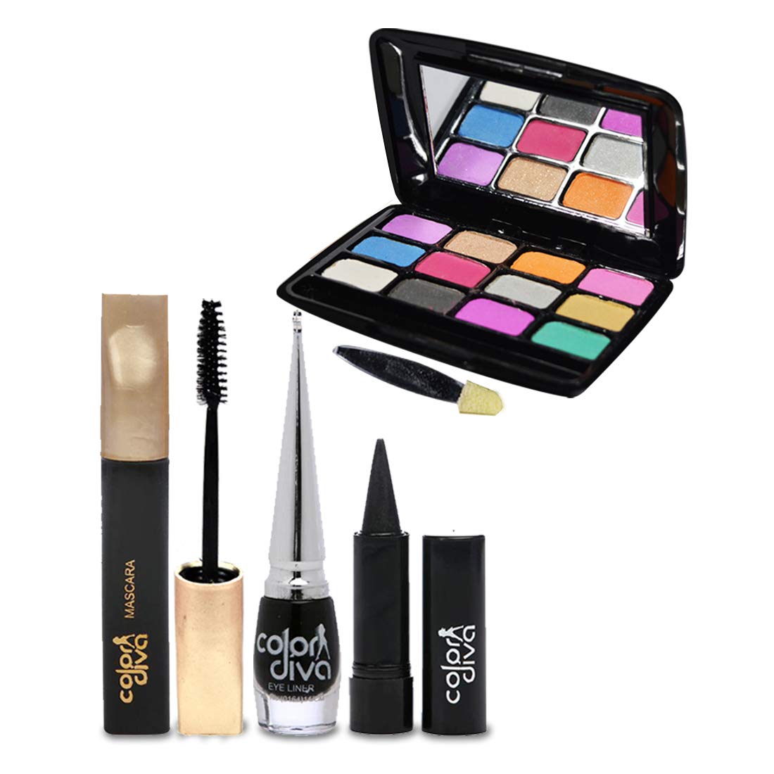 Adbeni 4-Piece Face Beauty Makeup Combo Set - Foundation, Concealer, Blush & Highlighter Kit for Flawless Look | Perfect for Daily Makeup, Party & Professional Use