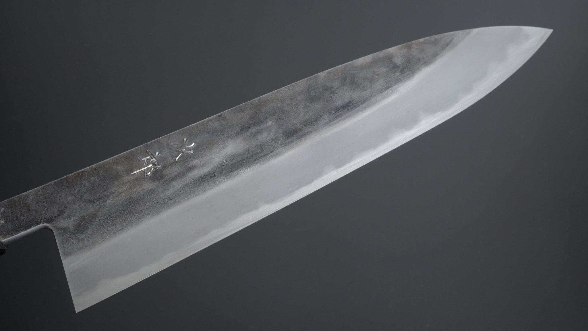 Premium Jiro Tsuchime Wa Gyuto 255mm Japanese Chef Knife with Taihei Tagayasan Handle - Perfect for Sushi, Meat Cutting & Professional Kitchen Use (#268)