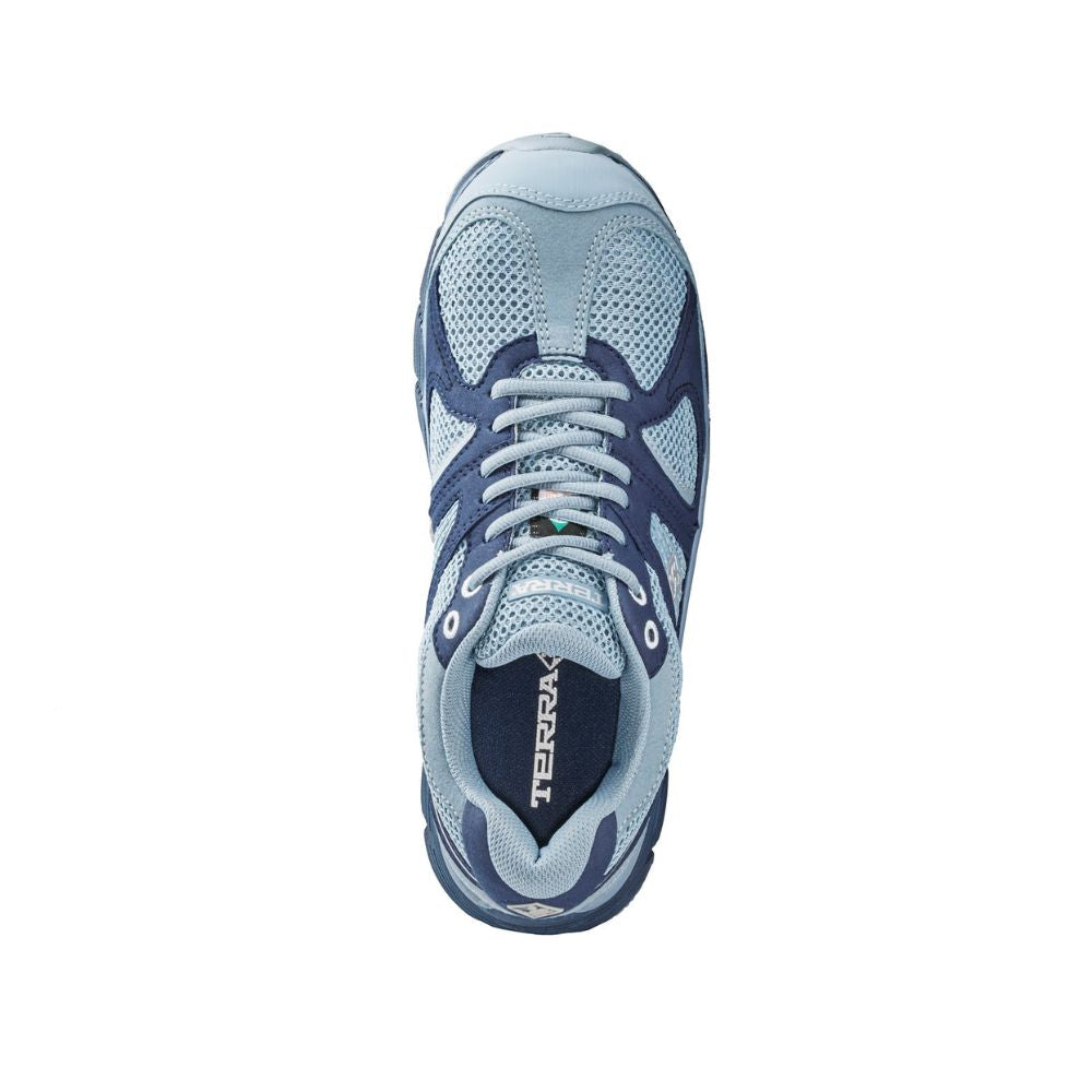 Terra Pacer 2.0 Women's Safety Shoes - Composite Toe Athletic Work Sneakers TR106020E36 in Ocean Blue | Lightweight & Comfortable for Nurses, Warehouse & Construction Workers