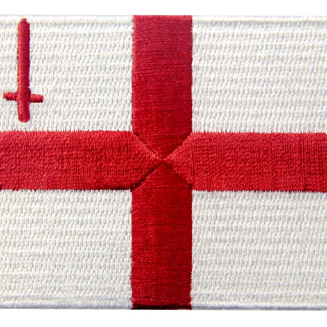 London City Flag Embroidered Patch - Iron On or Sew On Emblem for Jackets, Bags & Hats | UK Pride Accessories for Travel & Fashion