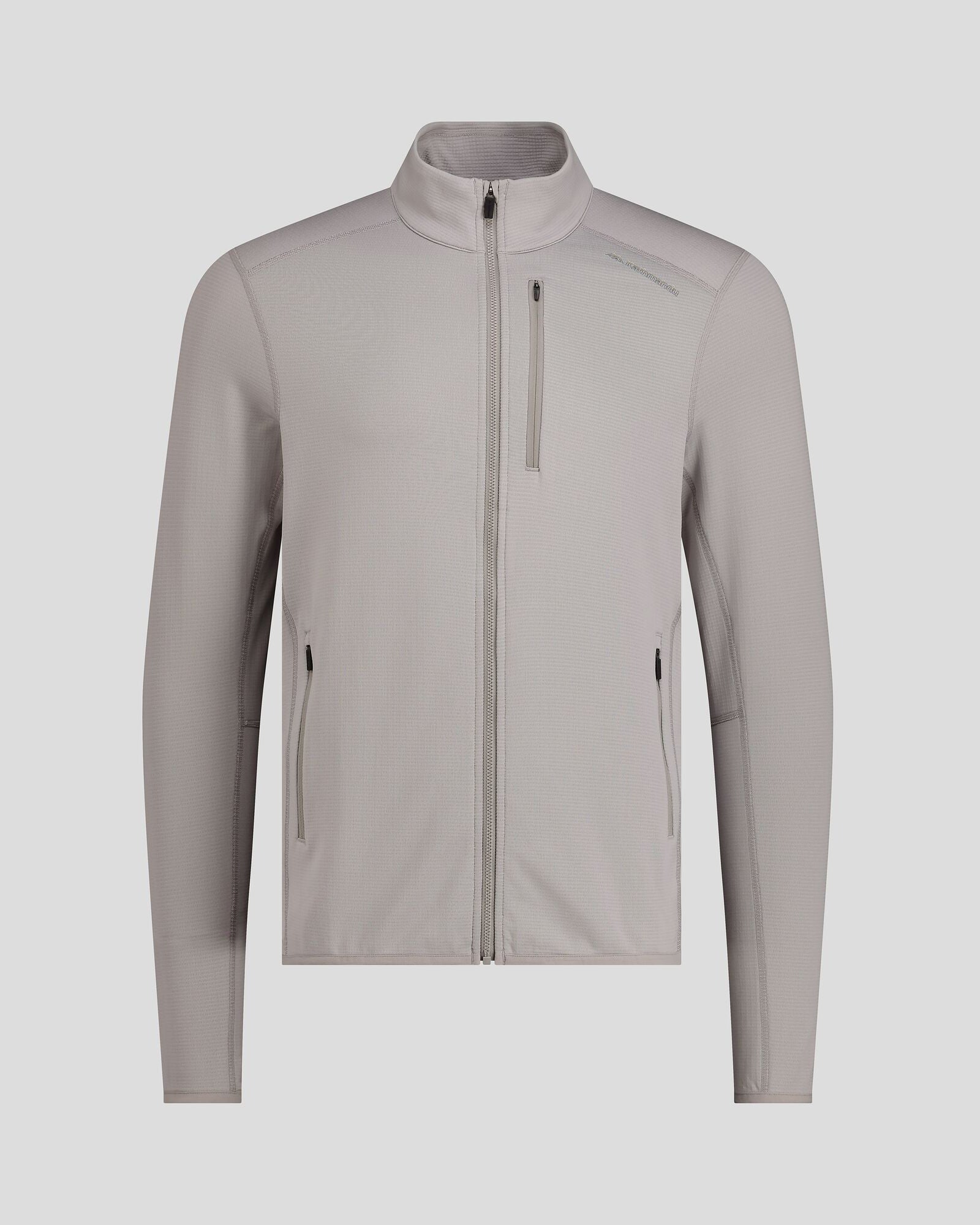 Men's Seeker Fleece Jacket - Steel Grey | Lightweight Warm Winter Coat for Outdoor Hiking & Casual Wear