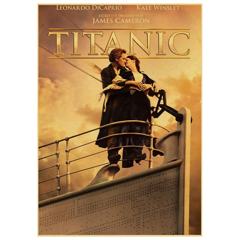 1000 Piece Titanic Movie Poster Jigsaw Puzzle for Adults & Kids - Challenging Educational Puzzle Game for Family Fun, Stress Relief & Brain Training - Perfect for Home Decor, Gifts & Relaxation Time