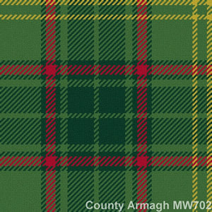 8 Yard Machine Sewn Kilt - Authentic Irish County Tartans for Men | Traditional Scottish Highland Dress for Weddings, Festivals & Celtic Events