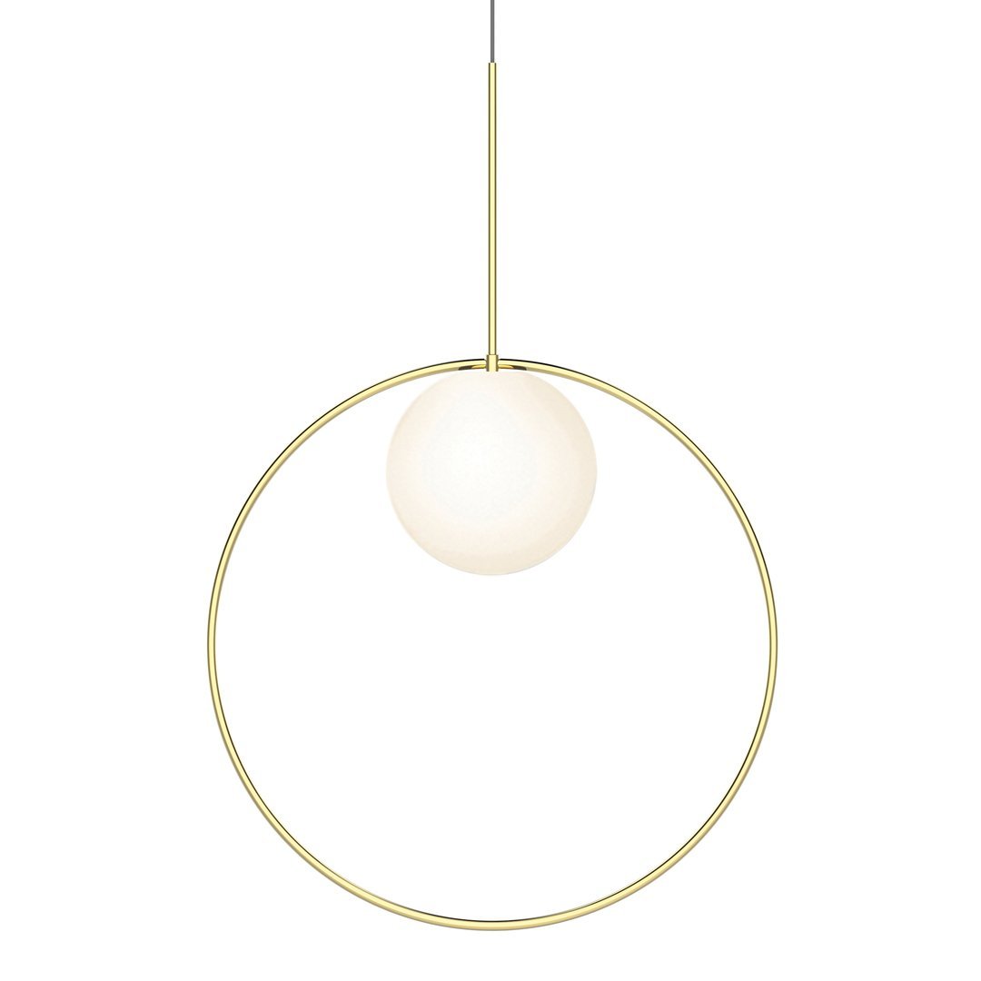 Halo Pendant Necklace - Elegant Bola Jewelry for Pregnant Women, Perfect Maternity Gift for Baby Shower & Pregnancy Announcement