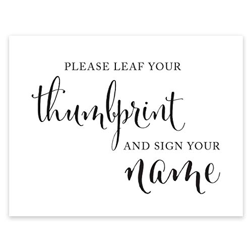 Please Leaf Thumbprint